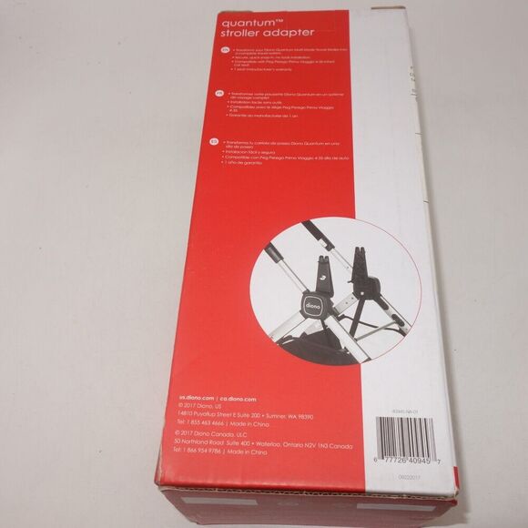 NEW Diono Quantum Stroller Adapter for Peg Perego Infant Car Seats - Picture 5 of 7